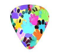 Caja organizadora de huellas de perro de diferentes grosores para guitarra acústica