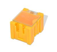 Caja organizadora en miniatura intercambiable, con componentes electrónicos para cuentas, tornillos, aparejos de pesca en varios colores