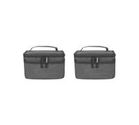 Caja organizadora para esmalte de uñas para 30 botellas, 5-15 ml, color negro, Juego de 2 (negro), 8.4 x 6.8 x 4.9 inch, como se muestra en la