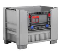 Caja-palet KUBO con tapa lateral capacidad 610 l