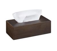 Caja pañuelos madera organizador toallitas soporte para servilletas 400 g