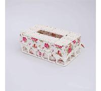 Caja Pañuelos Moderna Caja de Tejido bambú Hecho a Mano Moda Almacenamiento servilletas for el hogar Decoración del Cocina Oficina Decorativa(Style9)