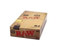 Raw Papel de fumar Clásico 1/4 — Caja 24 librillos — 64 papeles