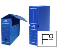 Caja para Archivo Definitivo en Polipropileno Azul