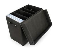 Caja para Cómics | Comic Book Case with Internal Triple Dividers,Contenedor Apilable Multiusos con Asa para Transportar Álbumes Fotografías Juguetes Marcos