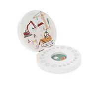 Caja para dientes de leche blanco coche 3x12x12 cm