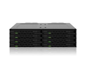 Caja para discos ICY DOCK MB038SP-B montaje 5,25" 8x2,5" ventilador plástico