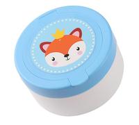 Caja para esponjas en polvo para cuidado de la piel, caja para esponjas en polvo para bebés, segura para bebés, garantiza comodidad y protección para bebés después del baño