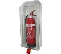 Caja para extintor, transparente para extintores de 3/4/6 kg