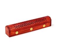 Caja para Incienso Atrapasuecenizas de Madera de Mango - Yin&Yang