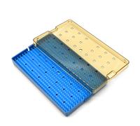 Caja Para Instrumental De Laboratorio, Cesta De Limpieza Médica Con Tapete De Silicona Y Tapa Extraíble, Para Hospitales, Odontología(S)