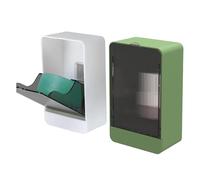 Caja Para Jabón Montada En La Pared | Plato Escurridor De Jabón De Pared Montado - Suministros De Almacenamiento Para Múltiples Usos En El Baño, Aseo, Ducha, Apartamento Y