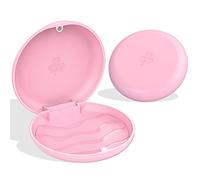 Caja para llaves Dento Box (también para raíles de mordida, raíl crujido), 2 unidades KFO Box (rosa).