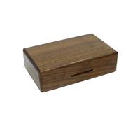 Caja para Moscas de Pesca con Mosca, Estuche Compacto para Guardar Aparejos de Pesca, Caja de Madera para Señuelos.