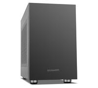 NOX Xtreme Products Hummer Vault - Microtorre Micro ATX con Capacidad hasta 7 Ventiladores, Instalación GPU, 2 × USB 3.0, Filtro Magnético Antipolvo, Negro