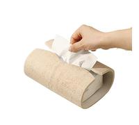 Caja para pañuelos Caja de pañuelos de piedra creativa, decoración de cajones for sala de estar y comedor, caja de papel for servilletas de mesa for el hogar de alta gama Tenedor de papel