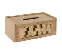 Caja para pañuelos Home ESPRIT Bambú Ratán 25 x 13 x 10 cm - Marca: Home ESPRIT - EAN: 8424002175368