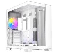 Caja para PC Antec C8 ARGB blanca con panel de cristal templado y máxima capacidad de refrigeración