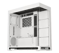 HAVN HS 420 ATX Mid Tower - Carcasa para PC de Doble cámara, Color Blanco, diseño híbrido, Ventiladores de 11 x 140 mm y 3 Soportes de radiador de 420 mm, gestión de Cables SimpliCable, Vidrio