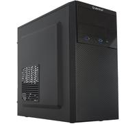 Caja para PC Micro-ATX Aero C20 con fuente de alimentación de 500 W (negra) - UNYKACH