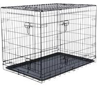 Caja para perros Home 78 × 62 × 55 cm negra