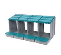 Caja para Poner Huevos de Gallina, Material PP Resistente, Cómoda y Espaciosa, Fácil Limpiar, Nido Gallinas Multifuncional Uso en Granjas (Pssoppag3otmwxvy-13)