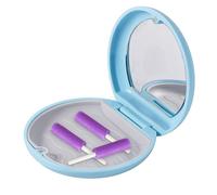 Caja para prótesis con espejo para aparatos ortopédicos o dentaduras