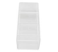 Caja para Puntas de Uñas, Regalo Ideal, Diseño Abierto, Gran Capacidad, PC, Caja para Puntas de Uñas, Aplicación Amplia, Transparente para el Hogar