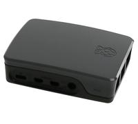 Caja para Raspberry Oficial PI 4, Negro/Gris Raspberry