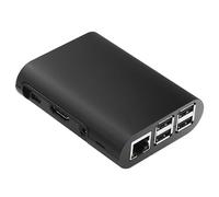 Caja para Raspberry Pi 3 Modelo B, Pi 2 Modelo B y Pi B+4 Negro