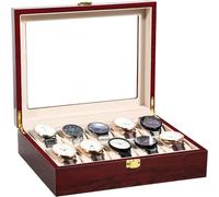 Caja para Relojes de Madera Estuche para Relojes y joyeros (10)