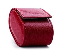 Caja para relojes de pulsera Teju Elegant Print Pilot®, estuche para 1 reloj, Red Teju, Moderno