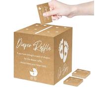 Caja para revelación del sexo del embarazo, juego para votar con efecto de revelación, decoración para baby shower, fiesta familiar, anuncio de embarazo