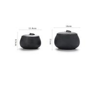 Caja Para té Recipiente de cerámica for almacenar té suelto, tarro de cerámica sellado, juego de té chino, tarro individual, tarro creativo for despertar el té Lata Para té(M)
