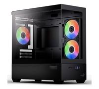 Caja PC Aerocool P300D Digi-G-BK-v1 Mini Tower Negro Iluminación RGB