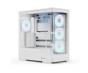 Caja PC Aerocool P500A-WT Midi Tower Blanca ATX Vidrio Templado RGB
