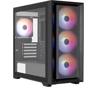 Caja PC Aerocool Tern Mini Micro ATX 4 Ventiladores FRGB Vidrio Templado Negro