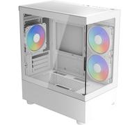 Caja PC Aerocool Viewport Mini ARGB Blanco Cristal Templado
