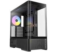 Caja PC Antec C6 Curve ARGB Vidrio Templado Acuario 3 Ventiladores ARGB