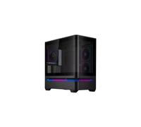 Caja PC - ASUS - Prime AP202 TG ARGB - Negro - Micro-ATX - 3 ventiladores ARGB preinstalados