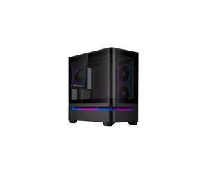 Caja PC - ASUS - Prime AP202 TG ARGB - Negro - Micro-ATX - 3 ventiladores ARGB preinstalados