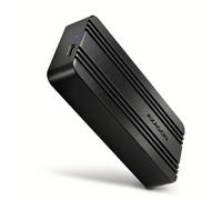 Caja PC Axagon EEM2-40G M.2 Aluminio Negro USB Type-C 40 Gbit/s