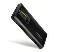 Caja PC Axagon EEM2-SD2B M.2 Aluminio Negro USB-C 10 Gbps