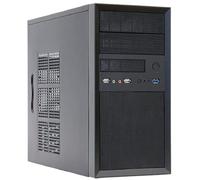 Caja PC CHIEFTEC CT-01B-OP Mini Tower Negro Mesh EXT 2X 5.25IN/1X 3.5IN INT 2X 3.5IN/1X 2.5IN 1XUSB3 2XUSB2 Mic-IN Audio-out