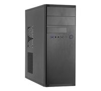 Chieftec Caja para PC HQ-01B-OP – Compatible ATX y Mini-ATX – Negro