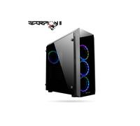 Caja PC - Chieftec - Scorpion II - Cristal templado - ATX - Negro - Refrigeración líquida