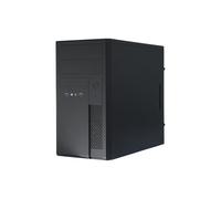 Chieftec Caja de ordenador XT-01b-350GPB mATX – con fuente de 350 W – Negro