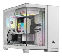 Corsair icue link 2500x rgb pequeña-torre matx caja de pc de doble c?