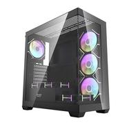 Caja PC Darkflash DS900 Negra Mid Tower con 7 ventiladores ARGB