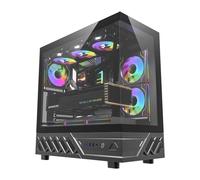 Caja PC DarkFlash DS950 Negra + 6 Ventiladores ATX/M-ATX/ITX